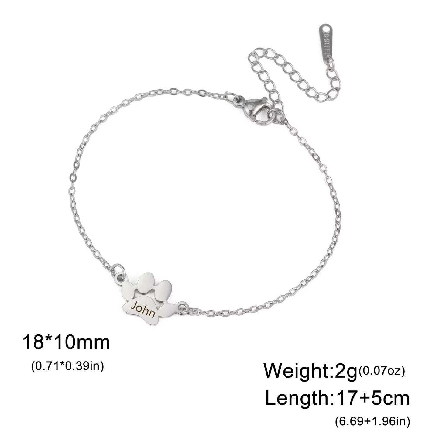 Bracciale Pet Lover – personalizzabile